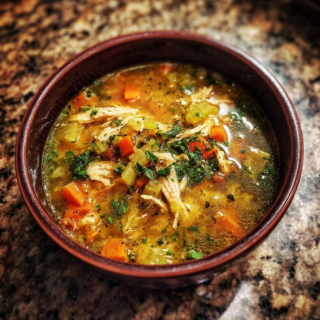 Rotisserie Chicken And Vegetable Soup
