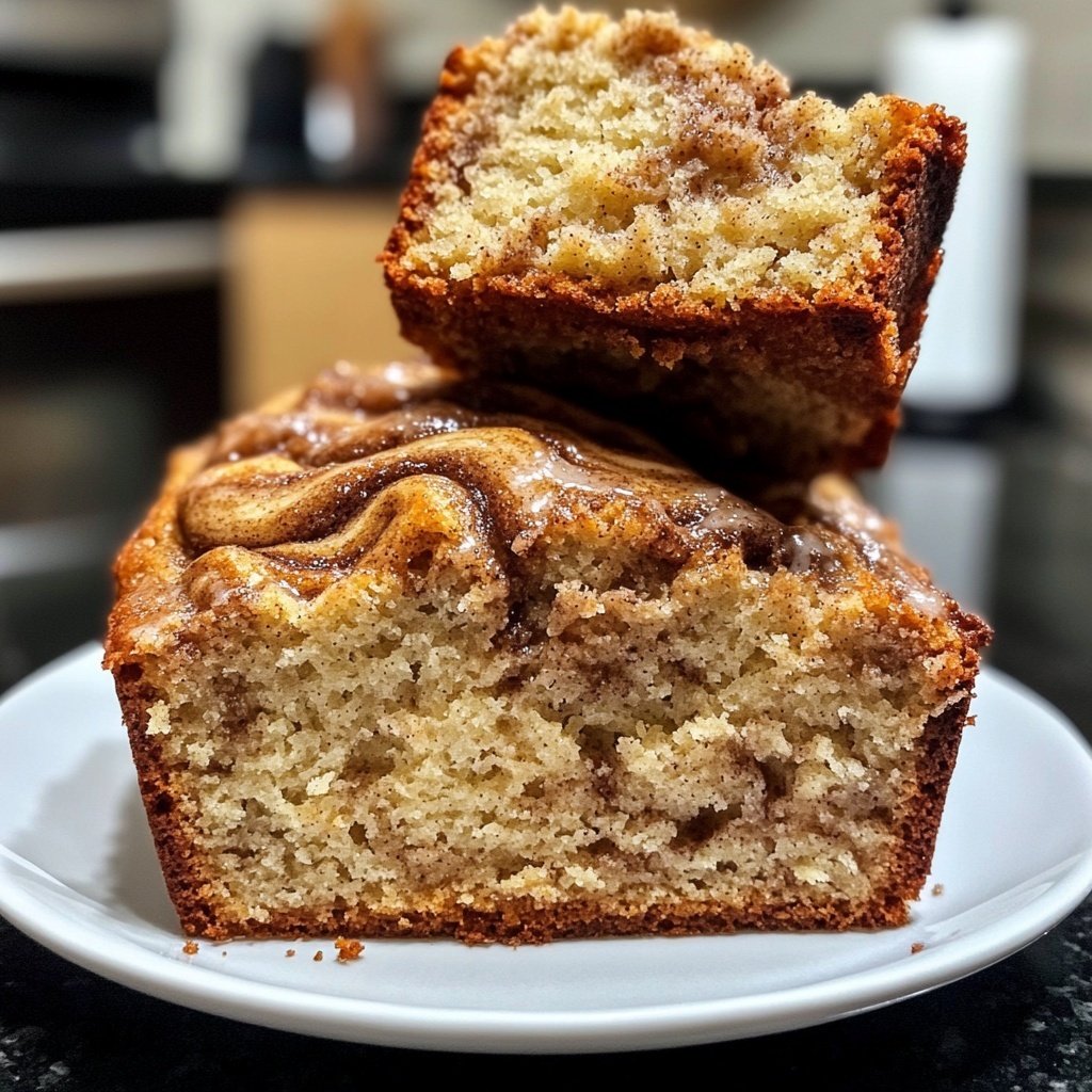 Homemade Cinnamon Swirl Banana Bread – Perfect for Brunch!