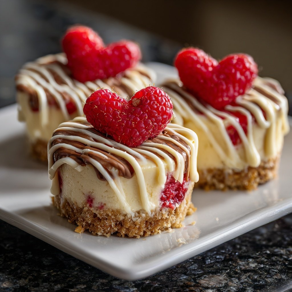 Valentines Treats Mini Cheesecakes