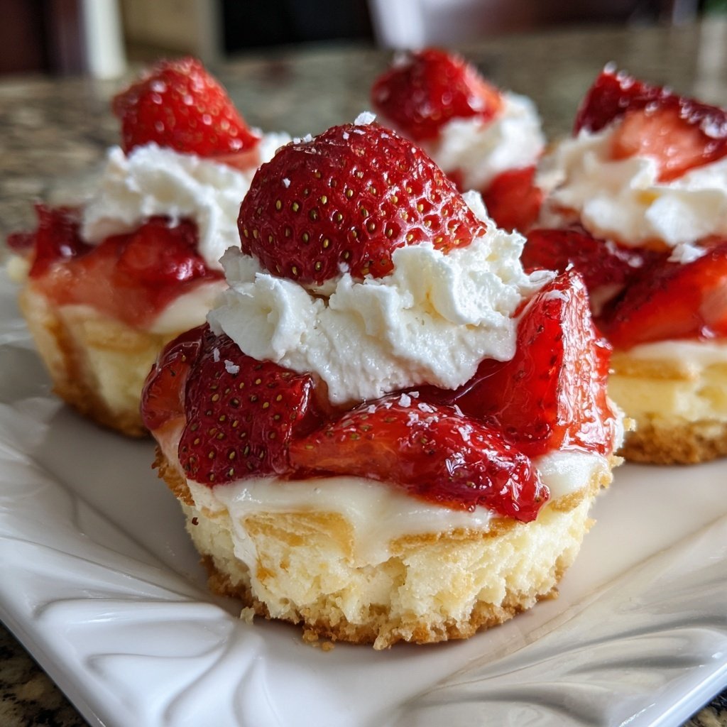 Strawberry Shortcake Cups