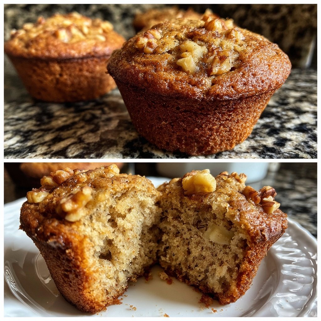 Banana Bread Muffins Recipe