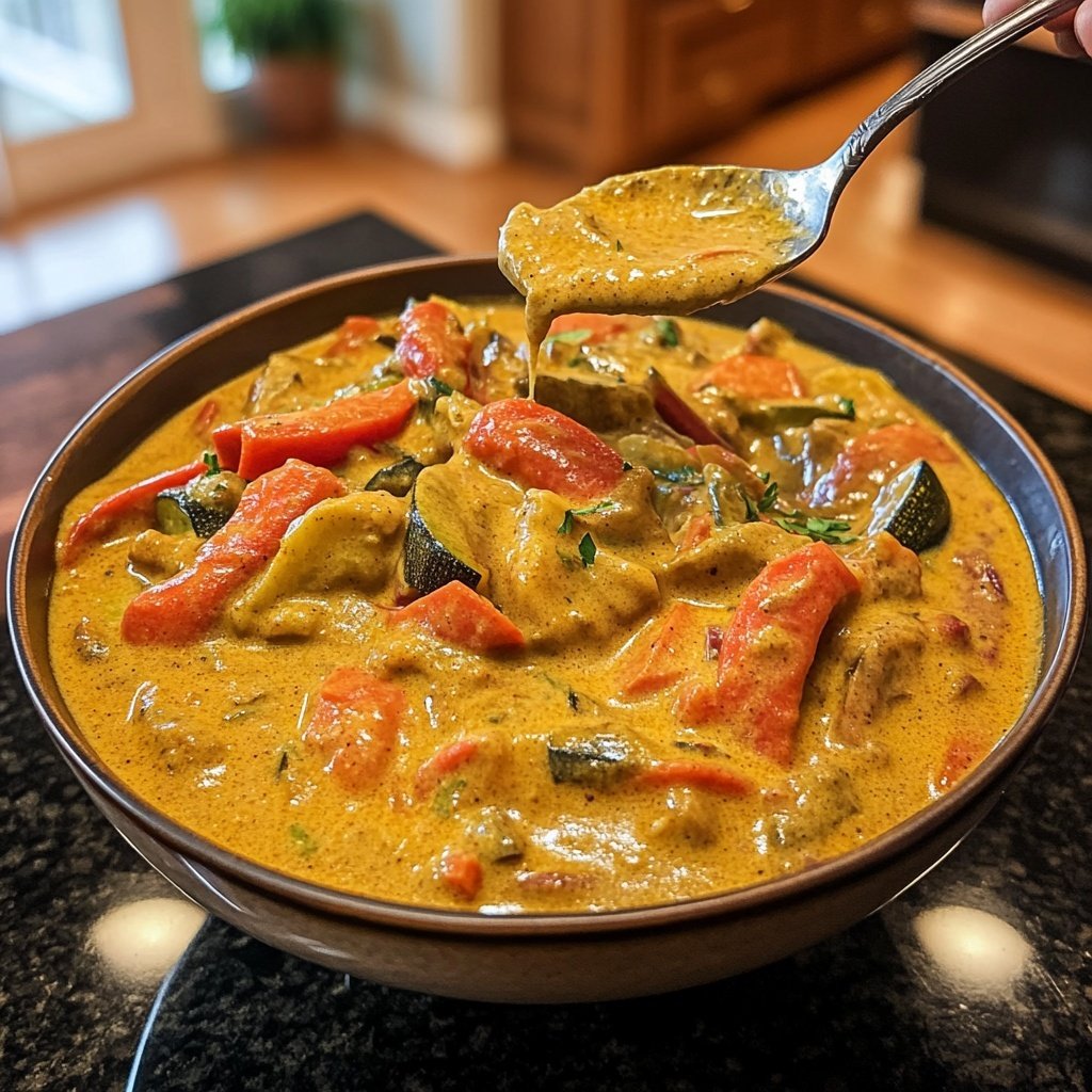 Jamaican Coconut Vegetable Curry