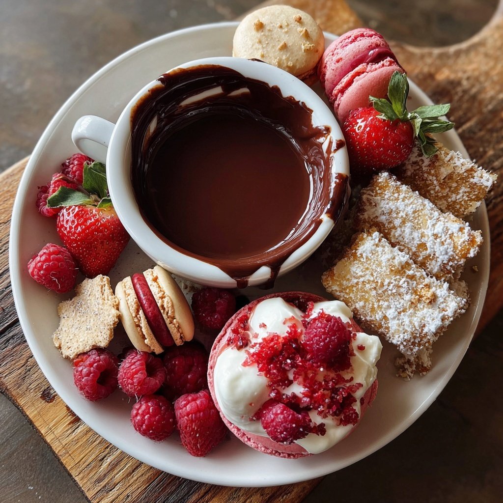 Dessert Platter for Valentine’s Day
