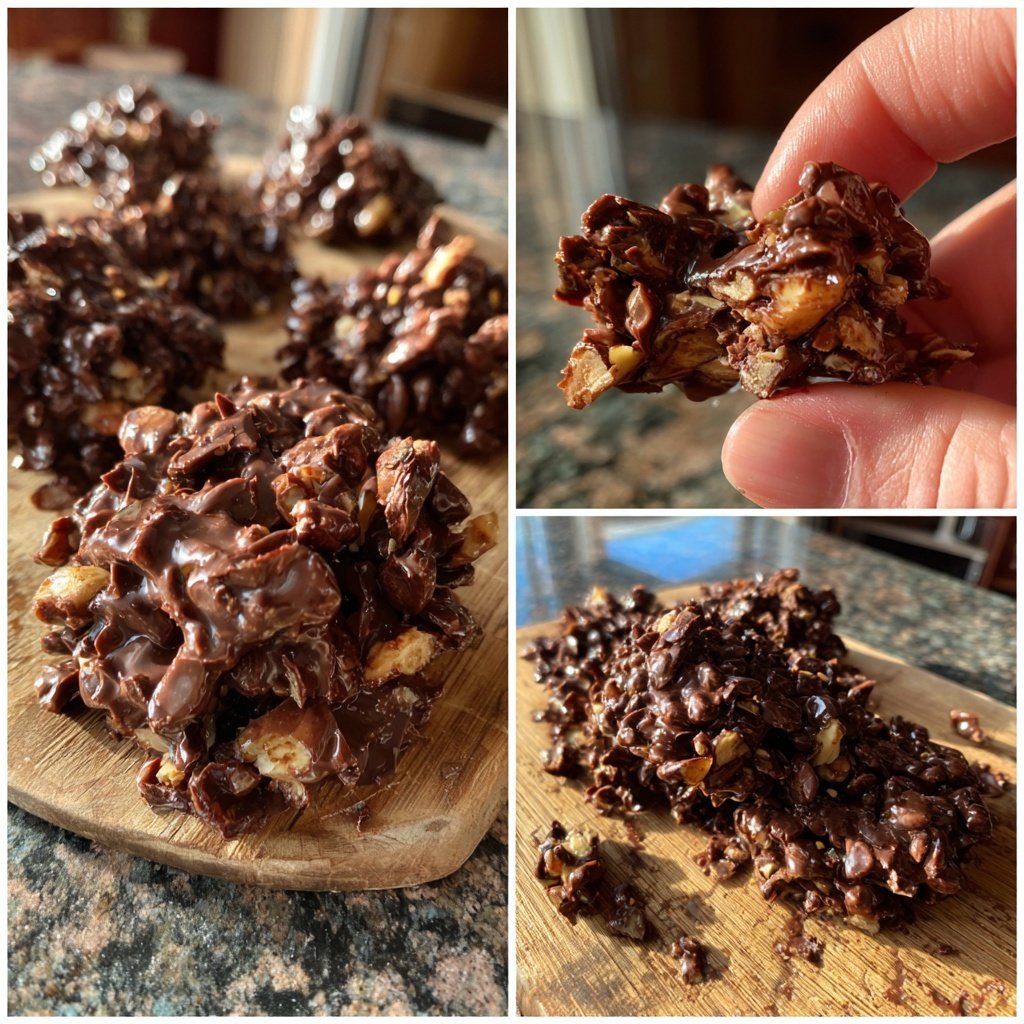 Valentines Treats Chocolate Almond Crunch